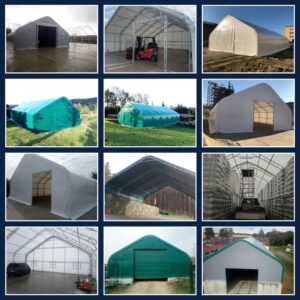 Plachtová hala PT40 / 12 x 6,5 x délka neomezená