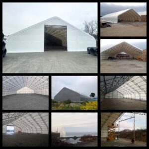 Plachtová hala PT70 / 21,4 x 8,5 x délka neomezená