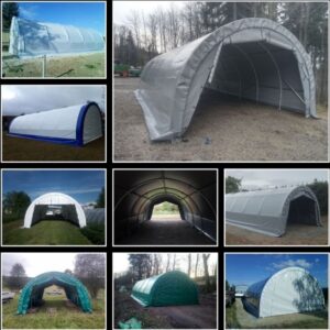 Plachtová hala R16-12 / 5 x 3,7 x délka neomezená